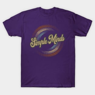 Simple Minds Circular Fade T-Shirt